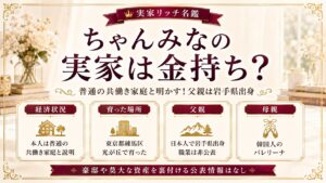 ちゃんみなの実家は金持ち？普通の共働き家庭と明かす！父親の実家は岩手？の記事のアイキャッチ画像