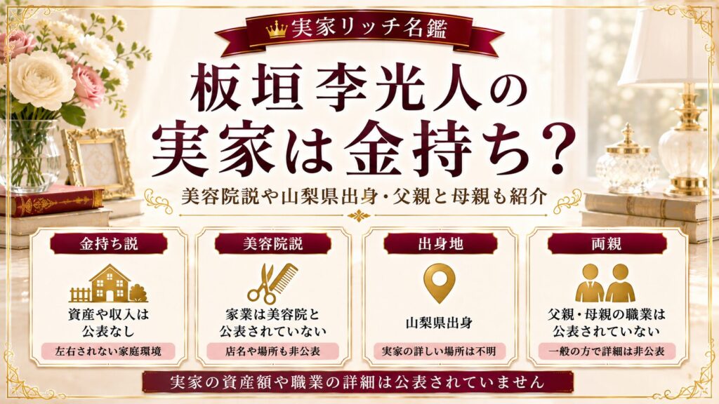 板垣李光人の実家は金持ち？美容院説や山梨県出身・父親と母親も紹介の記事のアイキャッチ画像